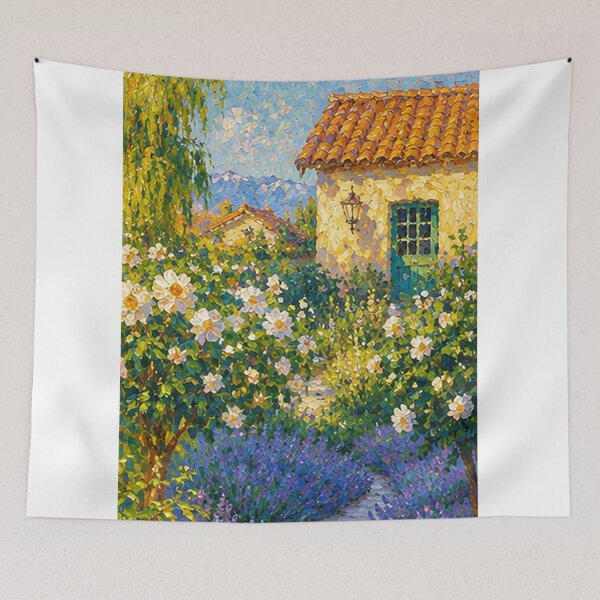 Item preview, House summer flower designed and sold by iqbalnuart.