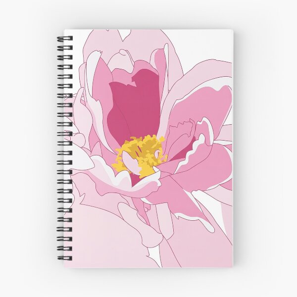 Item preview, Elegant Minimalist Pink Peony Flower Art designed and sold by Apex_Visuals.
