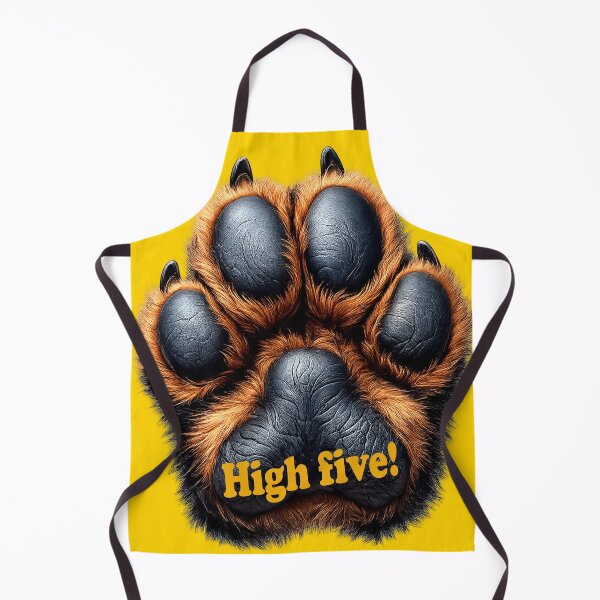 Item preview, Dog Paw Print High Five Funny Dog Lover Gift – Cute Puppy Paw Graphic for Pet Owners designed and sold by Kittcatking.