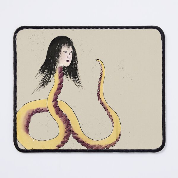 Item preview, Sara-hebi Japanese Scroll Bakemono Zukushi Yokai Monster designed and sold by TackyTime.