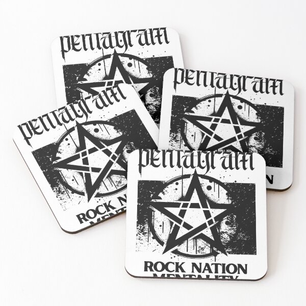 Item preview, Pentagram rock nation design symbol designed and sold by GEEZER.