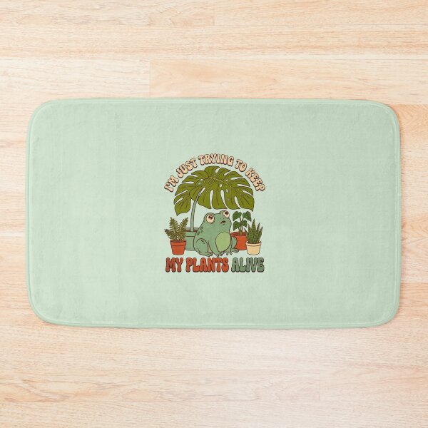 Item preview, Funny Retro Plant Lover Frog designed and sold by SandyPlace.