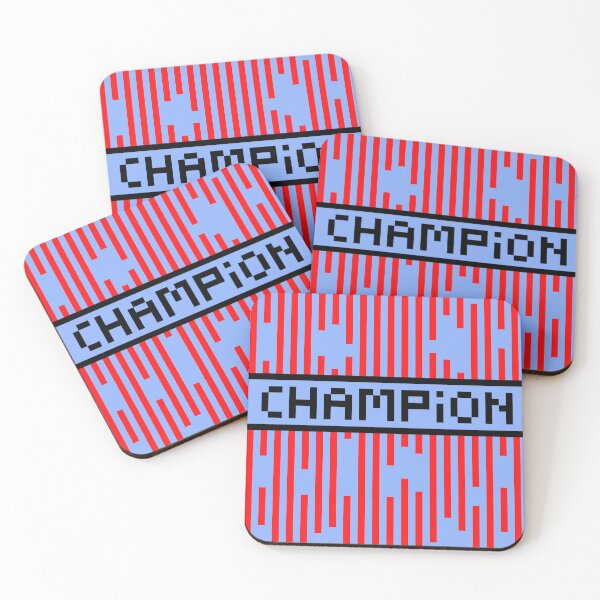 Item preview, CHAMPION — Pixel Art Word | Retro 8-Bit Two-Tone Typography designed and sold by Mouremandier.