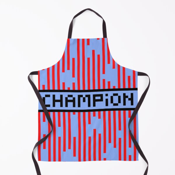 Aperçu de l'œuvre CHAMPION — Pixel Art Word | Retro 8-Bit Two-Tone Typography créée et vendue par Mouremandier.