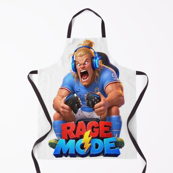Item preview, Rage Mode Blonde Nordic Soccer Star Gaming Controller Meme designed and sold by mo-carnival.