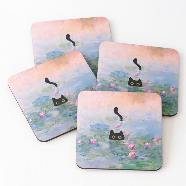 Item preview, cat monet designed and sold by PurrfectHome.