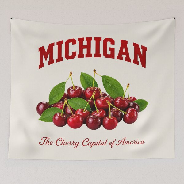 Item preview, Michigan Cherries – The Cherry Capital of America designed and sold by The-Drip-Studio.