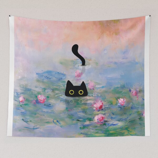 Item preview, cat monet designed and sold by PurrfectHome.