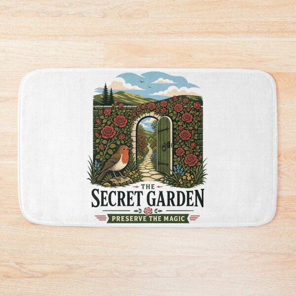 Item preview, The Secret Garden Preserve The Magic Storybook Rose Wall designed and sold by Fenay Designs.