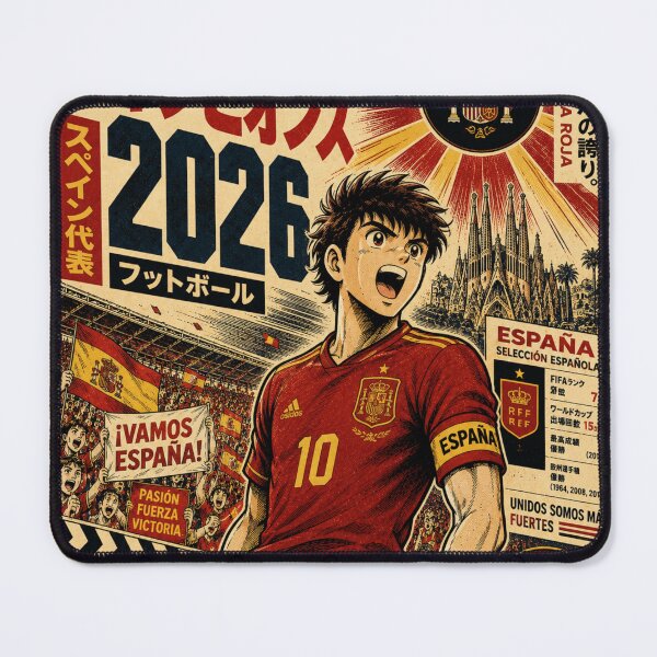 Item preview, Champions 2026 Football Manga Vintage Soccer Poster T-Shirt designed and sold by zumerdiego.