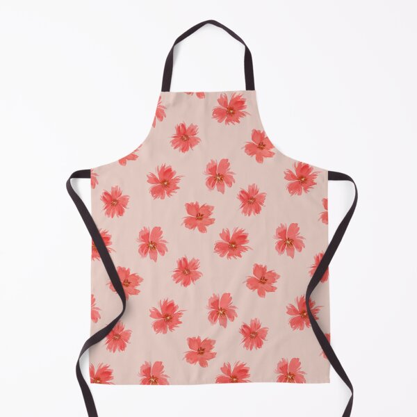 Item preview, Hand-painted Watercolor Flowers in Shades of Coral, Red and Pink designed and sold by Adelinejuliebee.