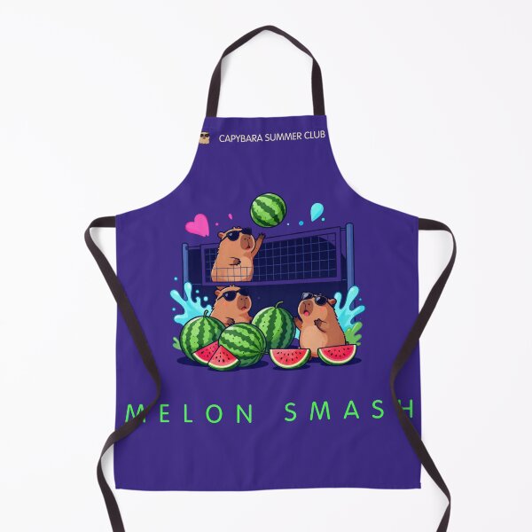 Item preview, Melon Smash | Cute Capybara Volleyball | Capybara Summer Club designed and sold by BCapybara.