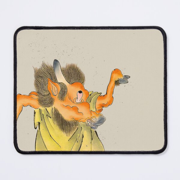 Item preview, Uma-Shika Japanese Scroll Bakemono Zukushi Yokai Monster  designed and sold by TackyTime.