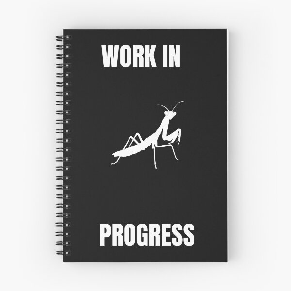 Item preview, Work In Progress Praying Mantis Funny Retro Insec designed and sold by Granat1983.