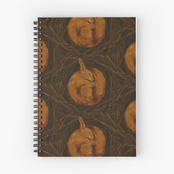 Item preview, Sleeping Red Squirrel Painting designed and sold by Emmy9254.