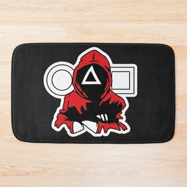 Item preview, Minimalist Squid Game Guard - Triangle Mask Vector Art designed and sold by alalame.