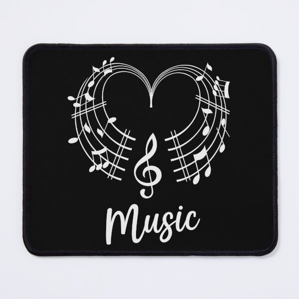 Item preview, Elegant Musical Heart Staves - Classic Music Lover Tee designed and sold by ArthousePromos.