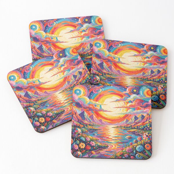 Item preview, Radiant Sun Valley – PopArt Color Burst designed and sold by FotoworldEdel.