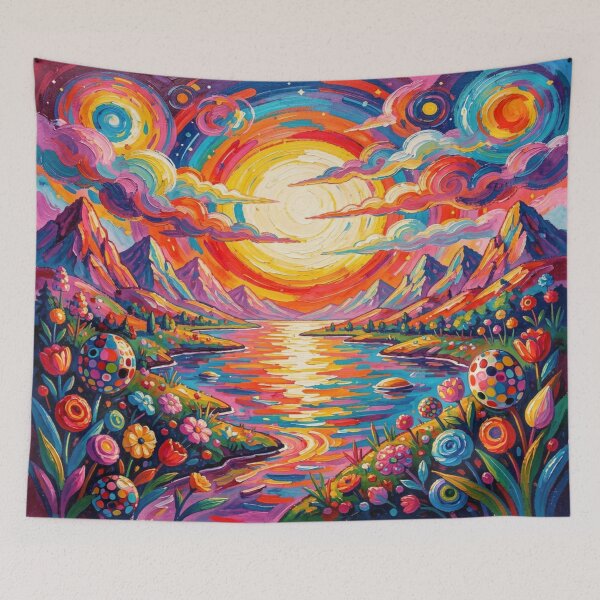 Item preview, Radiant Sun Valley – PopArt Color Burst designed and sold by FotoworldEdel.