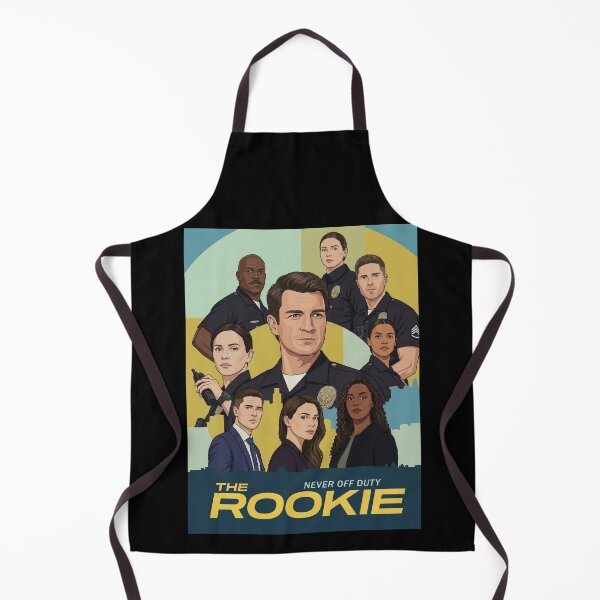 Item preview, The Rookie TV Show Cast John Nolan Lucy Chen Tim Bradford Fan Art designed and sold by MakmurMpxgo.