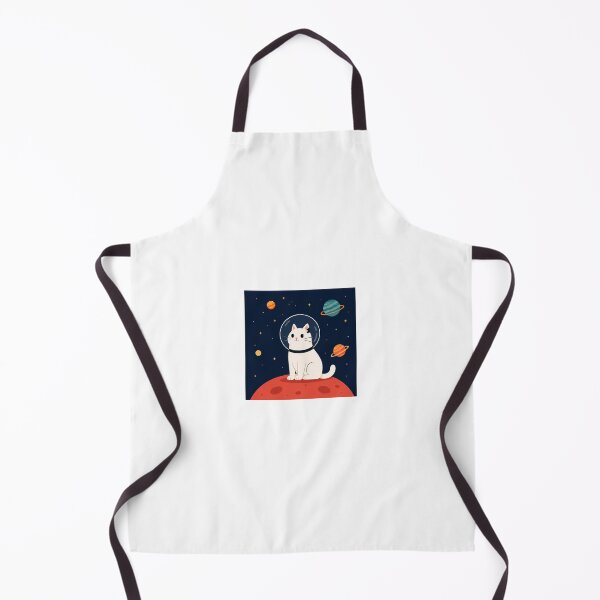 Item preview, Cute Space Cat Astronaut | Minimalist Galaxy Cat Illustration | Cosmic Kawaii Cat Art designed and sold by Endywestface.