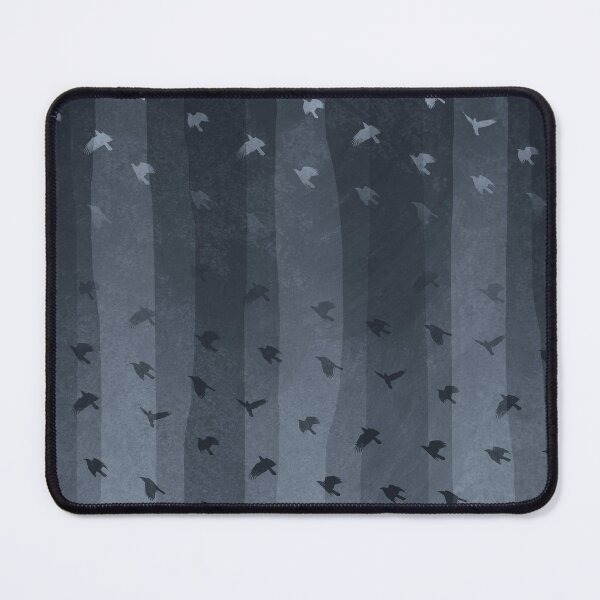 Item preview, Gothic Grunge Flying Crows and Stripes designed and sold by jocelynsart.