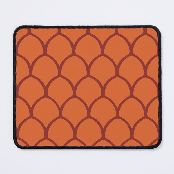 Item preview, Tropical Pineapple Pattern in Orange and Brown designed and sold by tonymagnerart.