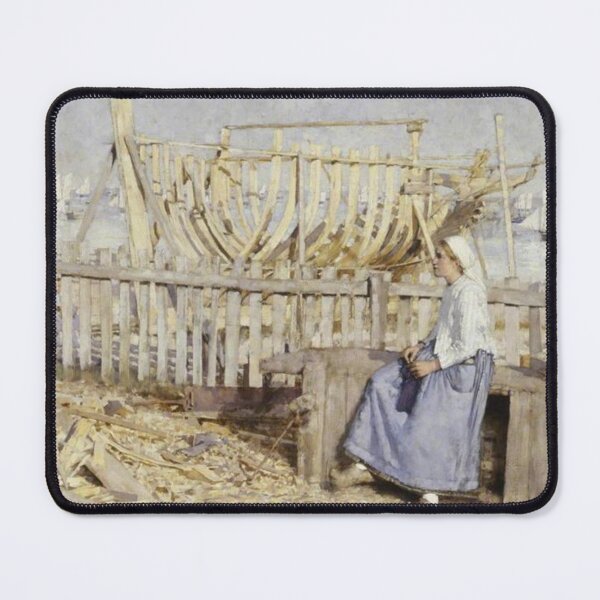 Item preview, The Boat Builder's Yard, Cancale, Brittany designed and sold by SharonTheFirst.