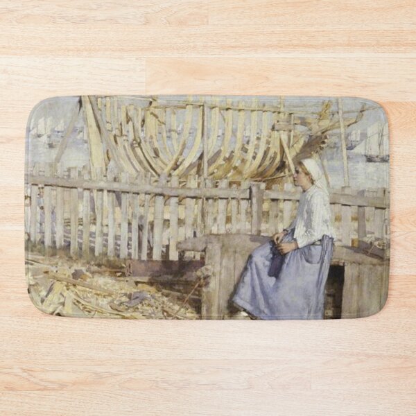 Item preview, The Boat Builder's Yard, Cancale, Brittany designed and sold by SharonTheFirst.