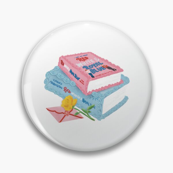 Item preview, 7 years of RWRB | red, white and royal blue cake sticker designed and sold by miharaikko.