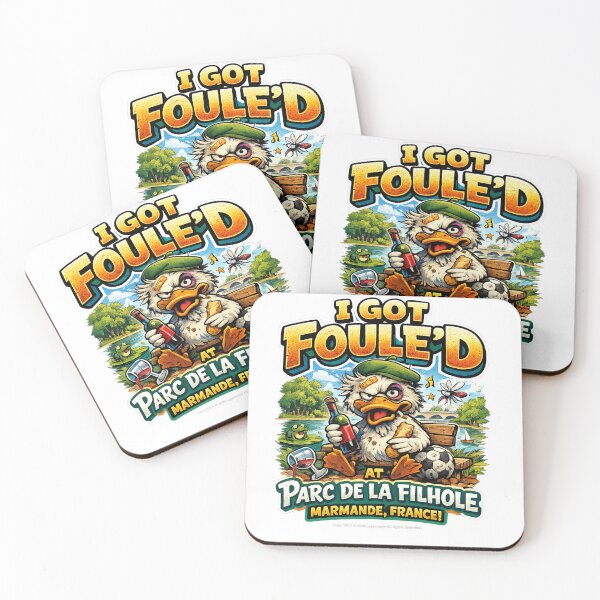 Item preview, I Got Foul'ed at Parc de La Filhole Funny Duck T-Shirt | Marmande France Travel Souvenir | Camping & French Vacation Graphic Tee designed and sold by Sushikidsntoddlers.