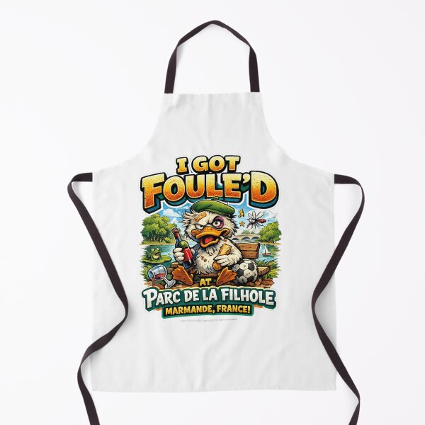 Aperçu de l'œuvre I Got Foul'ed at Parc de La Filhole Funny Duck T-Shirt | Marmande France Travel Souvenir | Camping & French Vacation Graphic Tee créée et vendue par Sushikidsntoddlers.