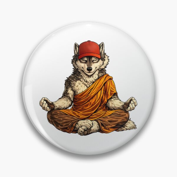 Item preview, Zen wolf designed and sold by Mangurrian Shop.