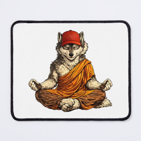 Item preview, Zen wolf designed and sold by Mangurrian Shop.