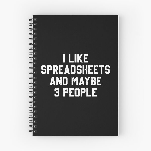 Item preview, I Like Spreadsheets And Maybe 3 People - Actuary Gift designed and sold by diannitagemvi.