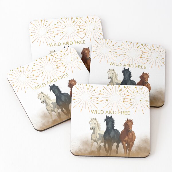 Item preview, Wild and  Free Running Horses designed and sold by DidiDesignShop.
