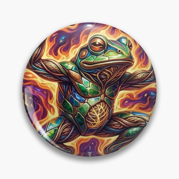 Item preview, Cosmic Triumph Frog designed and sold by Sigtrix.