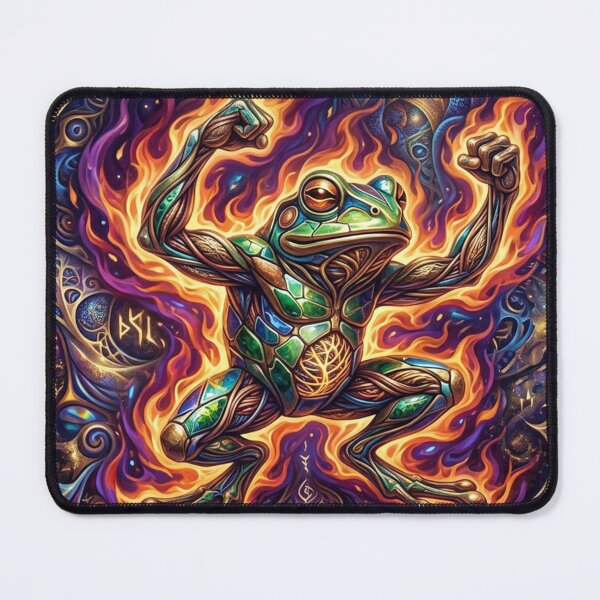Item preview, Cosmic Triumph Frog designed and sold by Sigtrix.