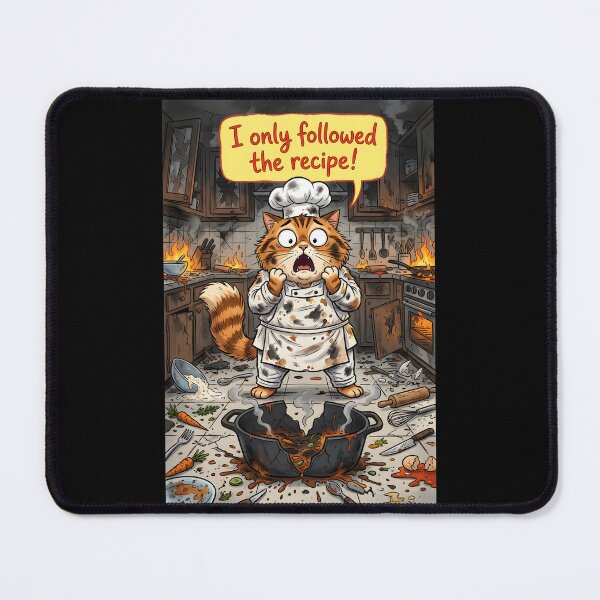 Item preview, cat in panic in exploded kitchen designed and sold by Museum Of Non-Existing Art.