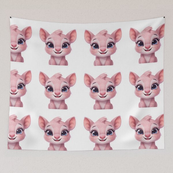 Item preview, Baby deer | cute deer | deer sticker designed and sold by AhiraDesign.
