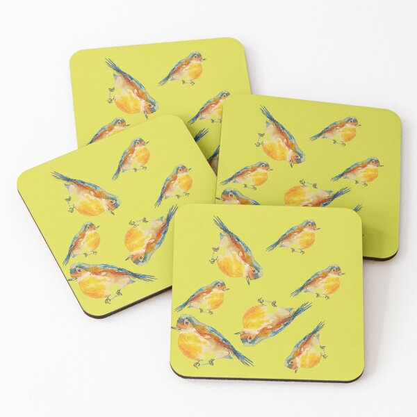 Item preview, Great yellow birds designed and sold by Kinda 369.