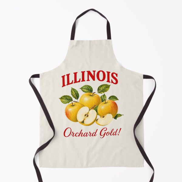 Item preview, Illinois Orchard Gold Apple Harvest designed and sold by The-Drip-Studio.