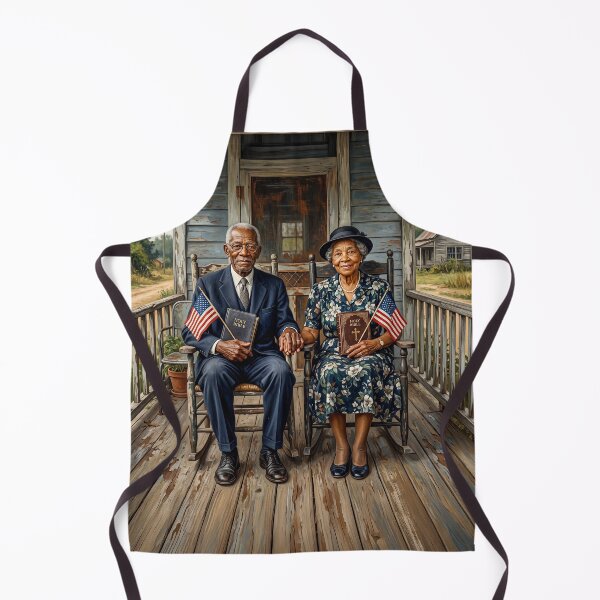 Artikelvorschau, Senior Black Couple Portrait entworfen und verkauft von Home Decor Art.