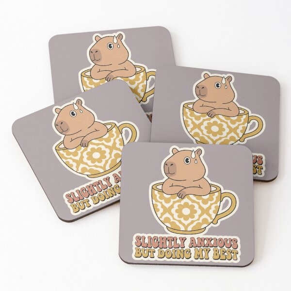 Item preview, Capybara Slightly Anxious But Doing My Best designed and sold by SandyPlace.