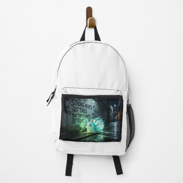 Item preview, Strong Hearts Don't Retreat - Emerald Snail Galaxy Art designed and sold by ABYSSLAB.