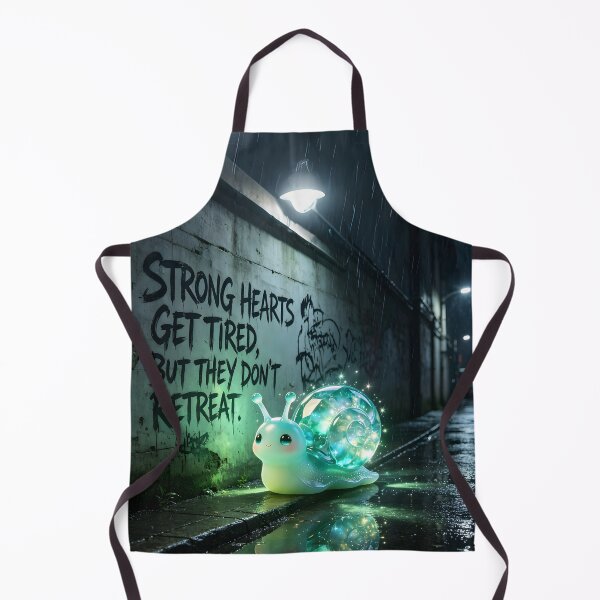 Aperçu de l'œuvre Les cœurs forts ne reculent pas - Illustration de la galaxie de l'escargot émeraude créée et vendue par ABYSSLAB.