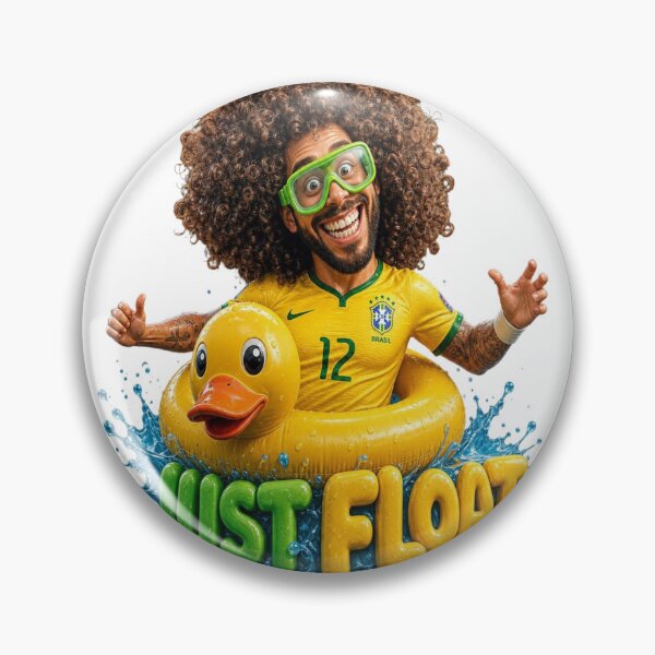 Item preview, Just Float Egyptian Soccer King Big Afro Pool Party Meme designed and sold by mo-carnival.