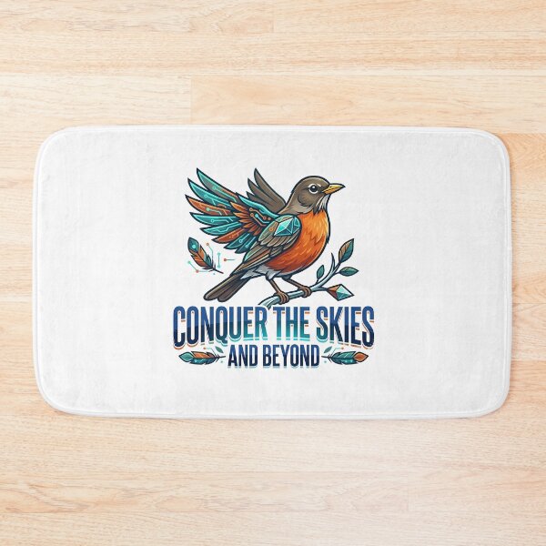 Item preview, Cybernetic Robin Conquer The Skies Crest designed and sold by vividthreads99.