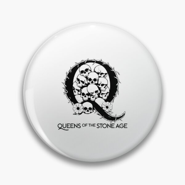 Item preview, QUEENS OF THE STONE AGE - Q SKULL BLACK OVERLAY designed and sold by Marciasgrosso.