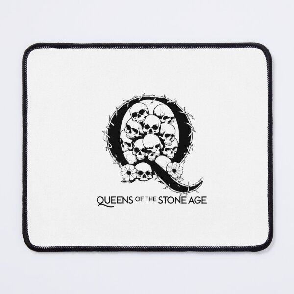 Item preview, QUEENS OF THE STONE AGE - Q SKULL BLACK OVERLAY designed and sold by Marciasgrosso.